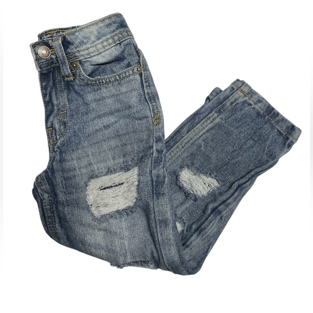Toddler skinny distressed jeans size 4